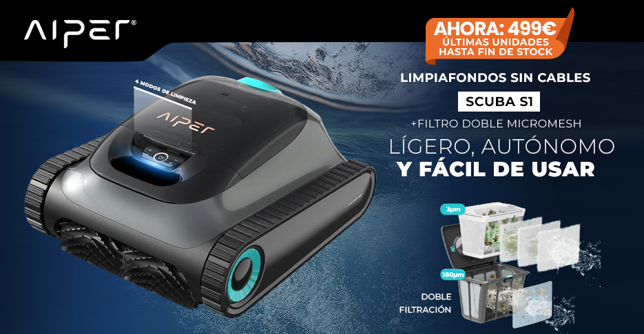 Limpiafondos Zodiac, robots automáticos para piscinas