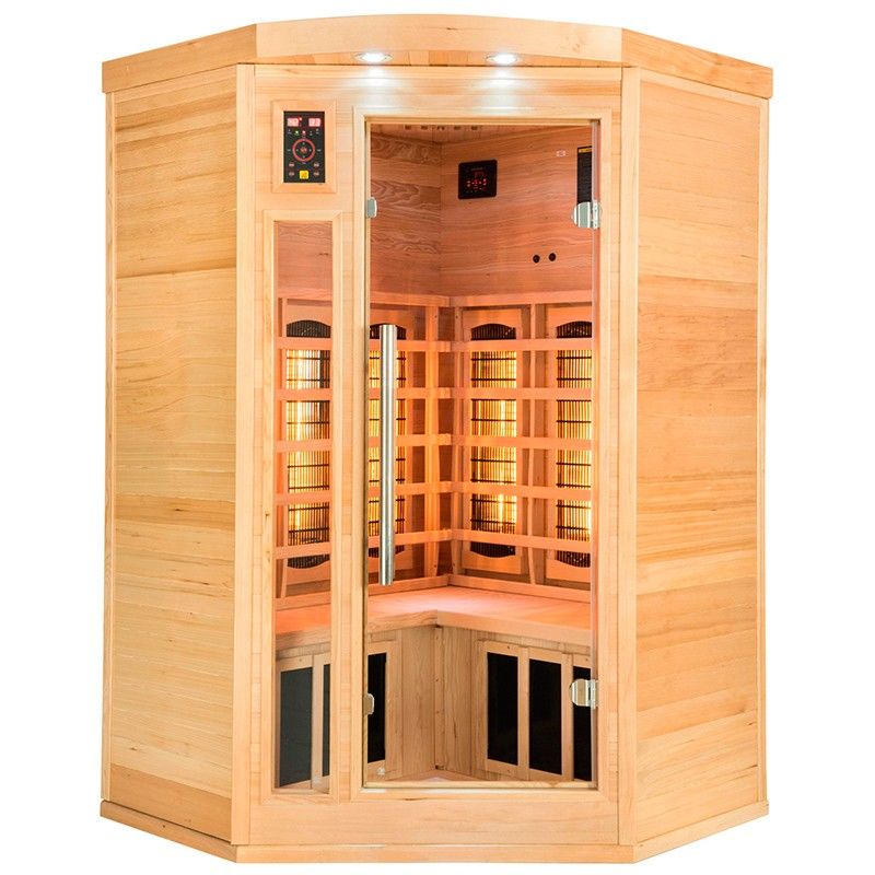 Sauna infrarrojos Apollon Quartz rinconera 2-3 personas