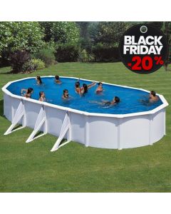 Piscina desmontable Gre Ovalada Fidji blanco Black Friday 2022