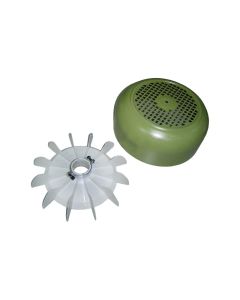 Conjunto Ventilador y tapa bomba Aral C-3000 3 a 4 CV 4405020025 AstralPool