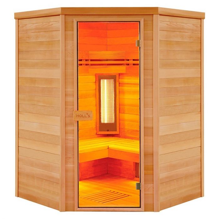 Sauna infrarrojos Multiwave Rinconera 3-4 personas Holl´s