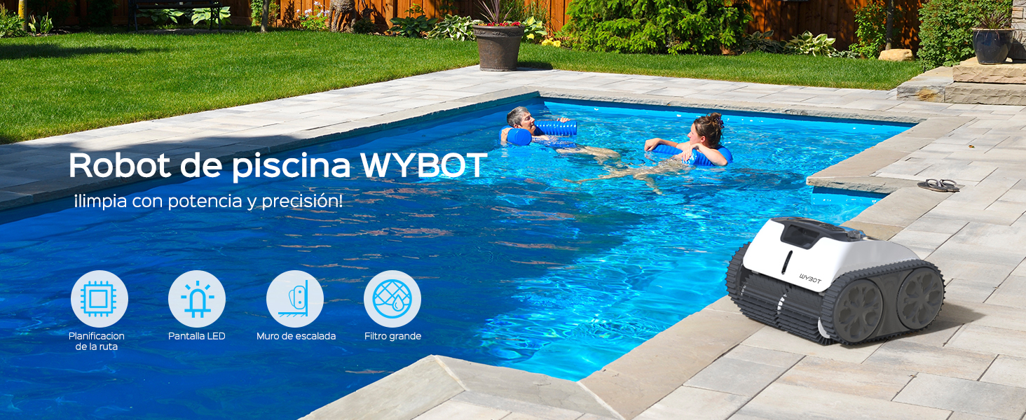 Limpiafondos sin cables E-TRON i20 by Wybot