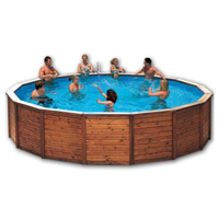 Wooden Paneled Pool